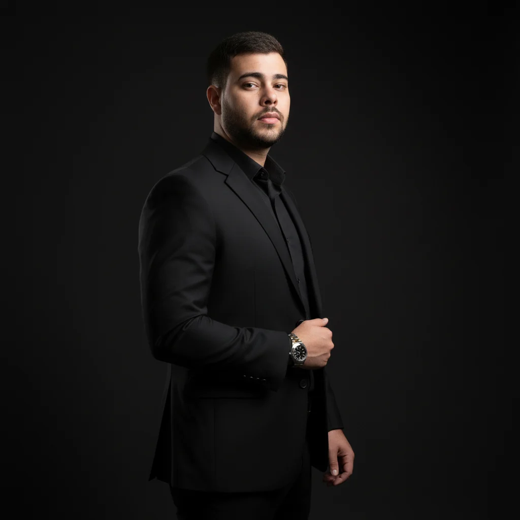 Retrato masculino profissional